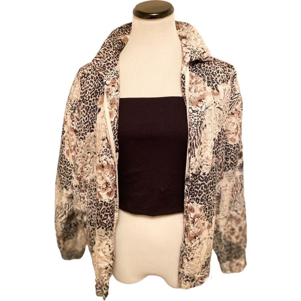 Vintage 80’s -90’s Rhoda Lynne jacket 100% silk